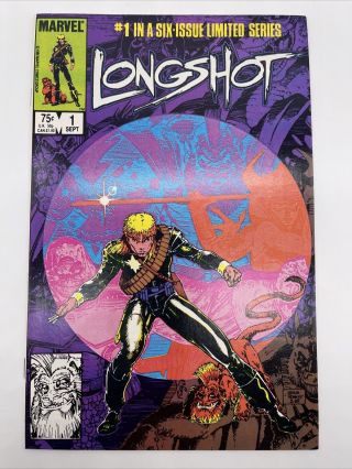 1985 Marvel Longshot 1 Mini Series Comic - 1st Appearance