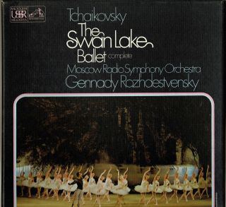 Emi Sls 795 3 Lp Box Nm Rozhdestvensky - Tchaikovsky Swan Lake Ballet