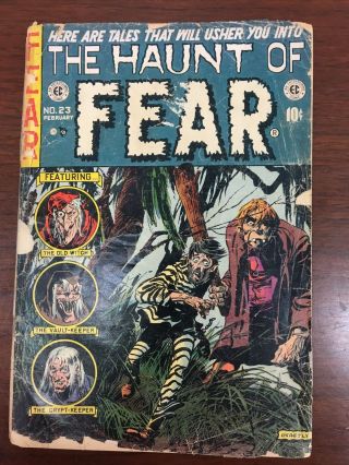 Ec Comic.  The Haunt Of Fear 23