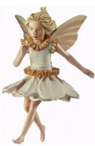 Retired Cicely Mary Barker Narcissus Flower Fairy Ornament In Yellow Box Nib