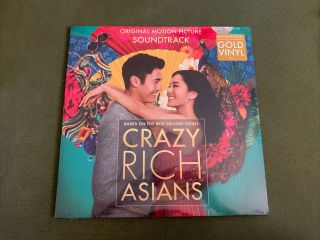 Le Gold Vinyl Record - Crazy Rich Asians (motion Picture Soundtrack)