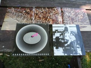 QUEEN - FREDDIE MERCURY “Jazz” VINYL LP,  Poster Intact & Inner Sleeve 2