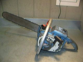 Vintage Homelite Xl Automatic Chainsaw With 16 " Bar