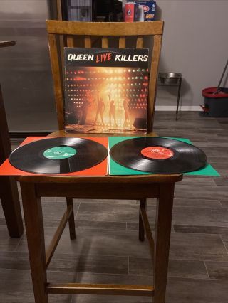 Queen Live Killers 1979 Vinyl Lp Record Double Album Set Nm Bb - 702 Vg,  Vinyl