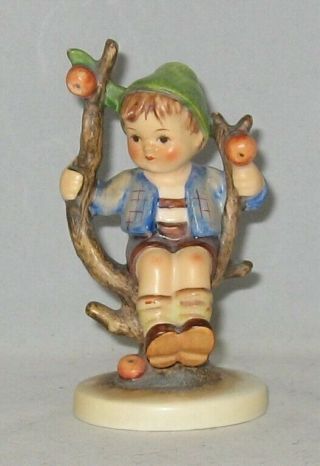 Vintage Hummel Figurine " Apple Tree Boy " Hum 142 3/0 Early Trademark 3 / No Box