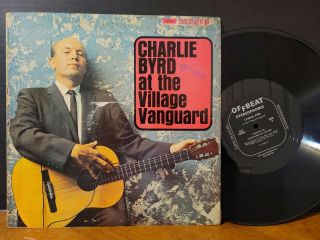 Charlie Byrd - At The Village Vanguard 1961 Bossa Nova Guitar Vinyl Lp Vg,