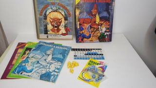 Vintage D&d Dungeons & Dragons Basic Set 1001 3rd Ed Tsr 1979 W/dragon Dice