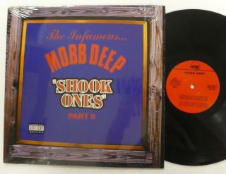 Mobb Deep ‎12 " Shook Ones Part Ii Loud Records 1995 Hip Hop Vg,  8894