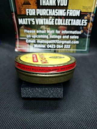 Vintage Australian Tobacco Tins.  (Empty) 3