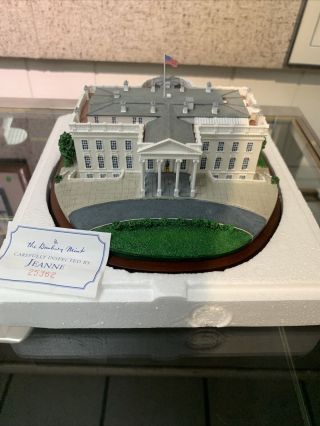 The White House Washington Dc Homes Of The Presidents Figurine Danbury
