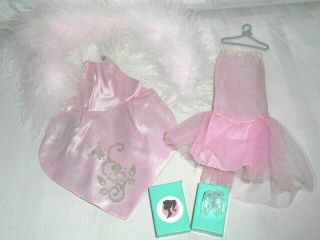 Vintage Barbie Sears Exclusive Pink Formal Tickled Pink Dress Skirt,  More