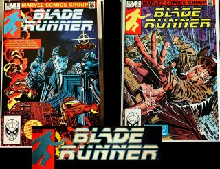 Blade Runner 1 & 2 - 1982 Marvel Movie Comic Book