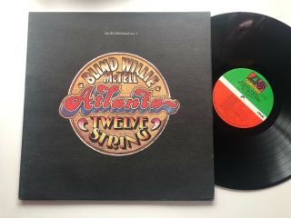 Blind Willie Mctell Lp Atlanta Twelve Strings Blues Originals Vol.  1