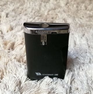 Vintage Ronson Lighter Black Varaflame Cigarette Tobacco Lighter England Made