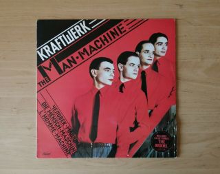 Kraftwerk,  The Man Machine,  Vinyl Lp,  Uk 1st Pressing,  Capitol Record Est 11728