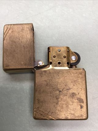 Vintage Commemorative Zippo Lighter 1999 Made In The 1933 Style