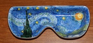 Kelvin Chen Enamel On Copper Eyeglass Holder Van Gogh 
