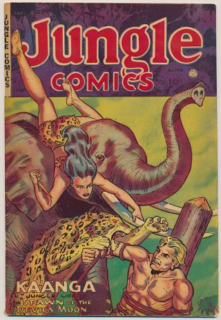 Jungle Comics 145 Fiction House Magazines - Vg,