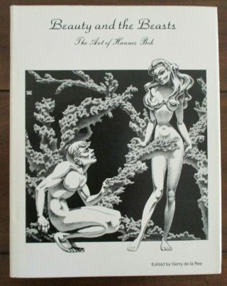 Beauty And The Beasts Art Book Hannes Bok Gerry De La Ree Le 43 / 1300 Copies