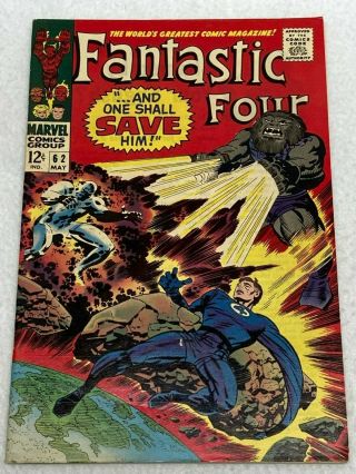 Fantastic Four 62 Marvel May 1967