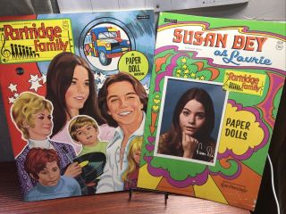 The Partridge Family & Susan Dey Paper Doll Book 1972 Uncut