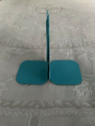 2 Metal Hands Bookends Jonathan Adler Turquoise 3