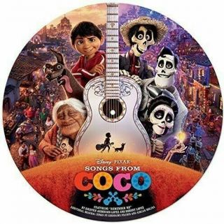 Coco Songs From The Movie Disney Music Vinyl Picture Disc Lp