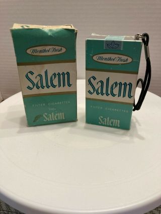 Salem Cigarettes Promotional Am Radio W/box