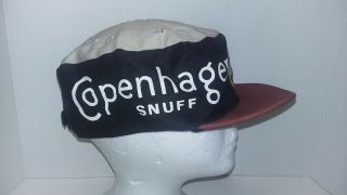 Vintage Mens Copenhagen Hat By Crowd Caps Advertising Merchandise Snuff/tobacco