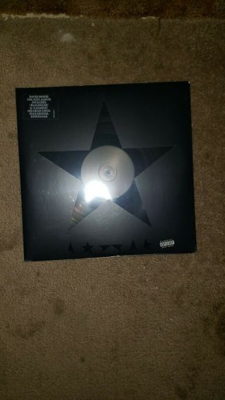 David Bowie Blackstar Gatefold Vinyl Lp Jacket,  180 Gram,