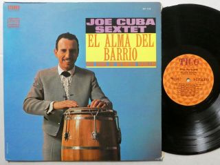 Joe Cuba Sextet El Alma Del Barrio Lp Latin Stereo 6396