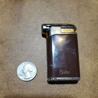 Vintage Colibri Of London Butane Pipe Lighter W/ Tamping Tool