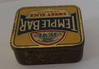 TEMPLE BAR Sweet Slice Tobacco Vintage Australian Tin 1oz 3