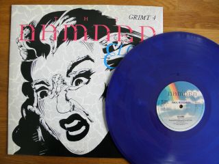 The Damned Eloise 1986 12 " Rare Blue Vinyl Single Mca Record Vg,  / Vg,