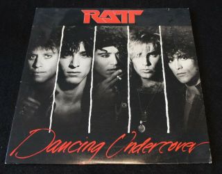 Ratt Dancing Undercover 1986 Atlantic 81683 - 1 Lp Vinyl Album In Vg