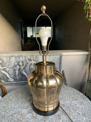Vintage Frederick Cooper Brass Table Lamp