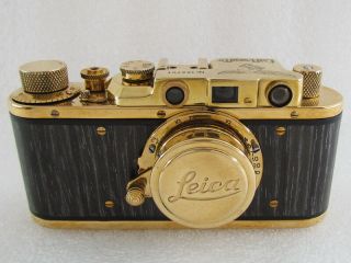 Leica Ii (d) Luftwafe Ww Ii Vintage Russian 35mm Gold Camera