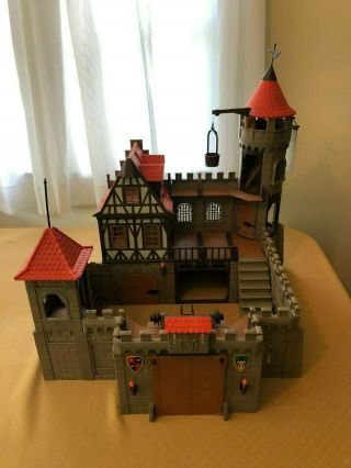 Vintage Playmobil 3666 Kings Large Castle With Instructions