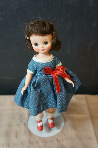 Vintage 8 " Betsy Mccall Doll In Schoolgirl Outfit B - 2