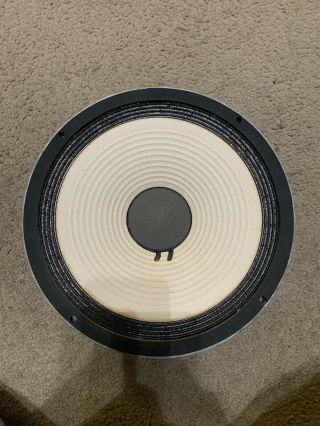 1 Vintage Jbl 123a - 1 12” Woofer Alnico.  Texted Working/all