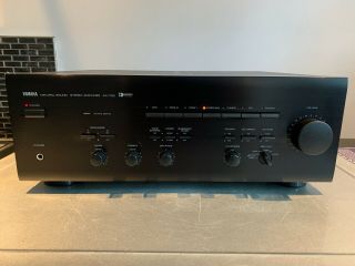 Vintage Yamaha Ax - 730 Natural Sound 2 Channel Integrated Amplifier W/phono Stage