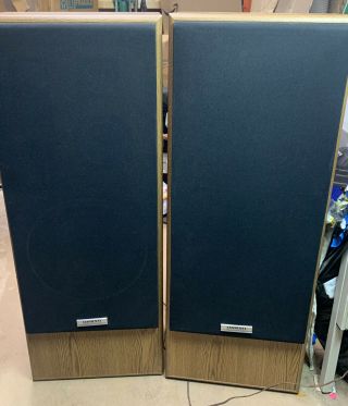 Onkyo Fusion Av S - 31 Bass Reflex Speaker System Outstanding Vintage Set