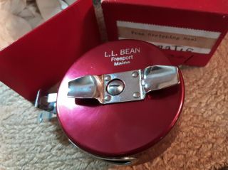 Estate Find Rare Vintage Red Automatic Fly Fishing Reel Ll Bean Freeport Maine