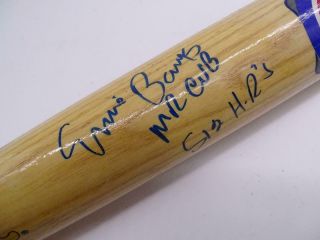 Vintage Cooperstown Baseball Bat Chicago Cubs Ernie Banks Autographed Signed