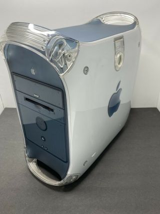 Vintage Apple Macintosh Power Mac G4 Model M5183 Powers On Hdd Zip Ram As - Is