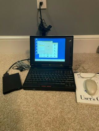 Vintage Ibm Laptop: Ibm Thinkpad 365xd Windows 95