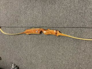 Vintage Hoyt Archery Pro Medalist Recurve Bow 70 " - 4pm - 1549 - 40lb (tdw006103)
