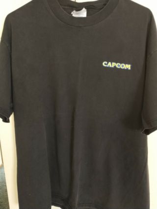 Vintage 1998 Resident Evil 2 Capcom Video Game Promo T Shirt Xl Playstation