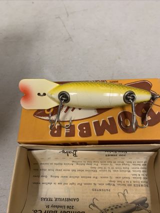Vintage bomber fiahing lure SPECIAL LWB and paperwork 3