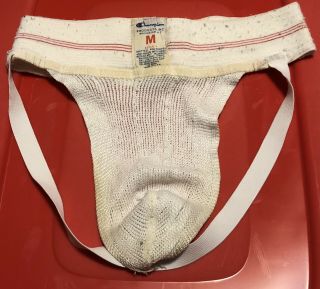 Vintage Calvin Klein Champion Style 7 Banana Made In Usa Jock Athletic Supporter